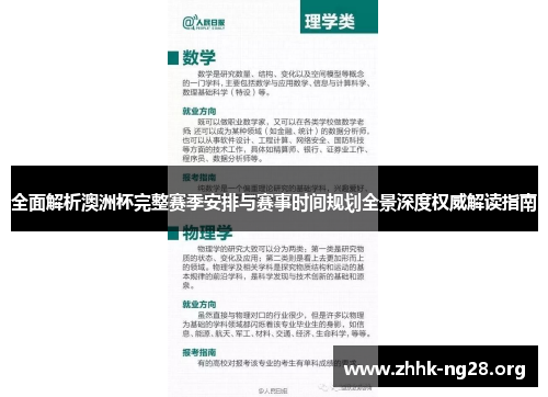 全面解析澳洲杯完整赛季安排与赛事时间规划全景深度权威解读指南